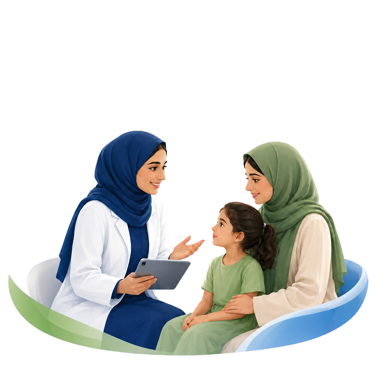 استشارة صحية في مجموعة السلام الصحية